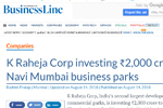 K Raheja Corp investing ₹2,000 crore in Navi Mumbai business parks