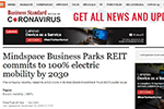 Mindspace Business Parks REIT commits to 100% electric mobility by 2030